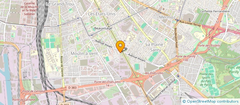 localisation de l'entreprise MONSIEUR MANIX VAKELE  VENISSIEUX