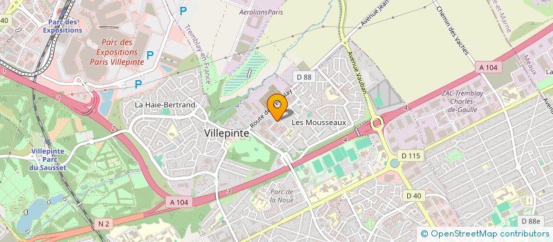 localisation de l'entreprise MONSIEUR MANJINDER SINGH à VILLEPINTE