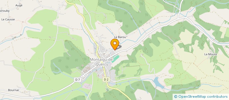 localisation de l'entreprise MONSIEUR MANNHY BRESSON  MONTAIGU-DE-QUERCY