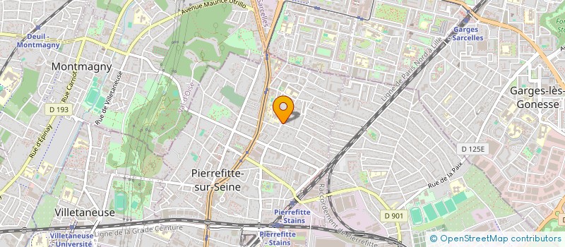 localisation de l'entreprise MONSIEUR MANNIX-CLAUDIA DODA à PIERREFITTE-SUR-SEINE