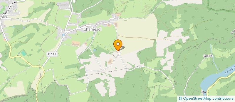 localisation de l'entreprise MONSIEUR MANNIX MOUZO  CHAMESOL