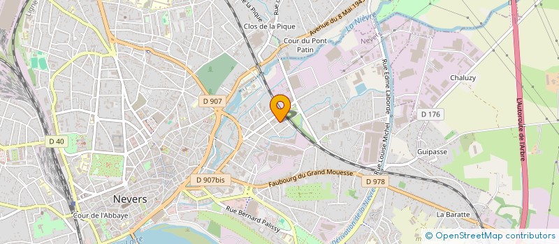 localisation de l'entreprise MONSIEUR MANNY VANDUYNSLAEGER à NEVERS