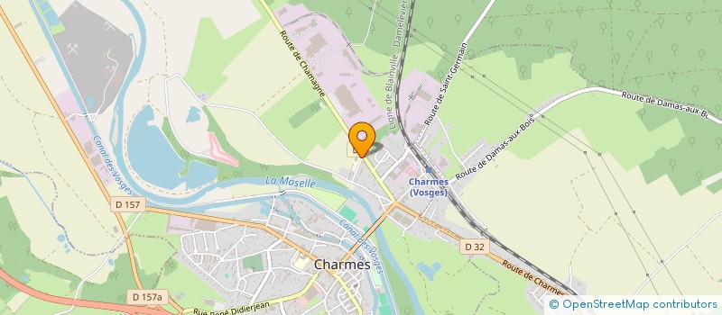 localisation de l'entreprise MONSIEUR MANOAH CHOSEROT  CHARMES