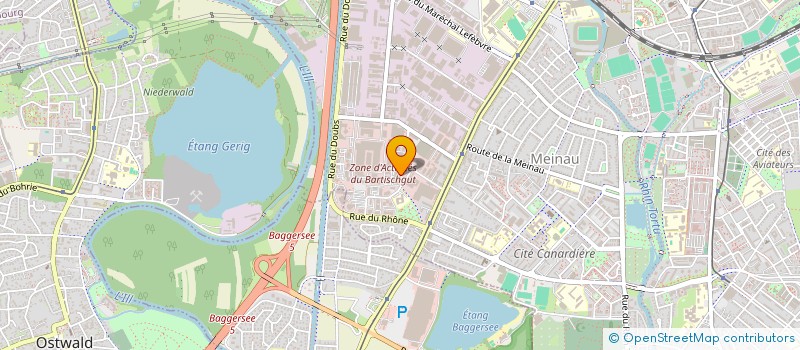 localisation de l'entreprise MONSIEUR MANOCHEHR ANVARI à STRASBOURG