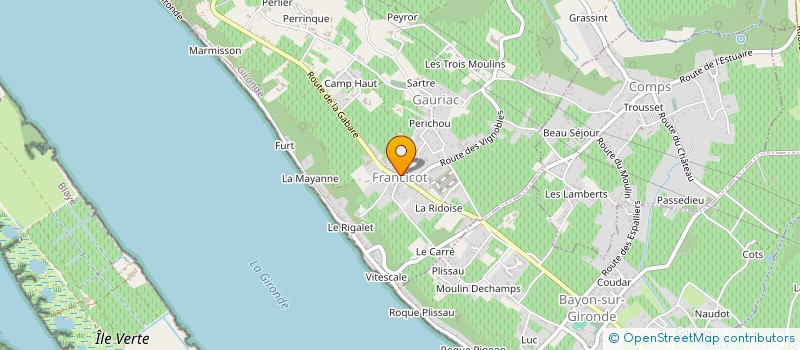 localisation de l'entreprise MONSIEUR MANOEL BREGAINT  COMPS