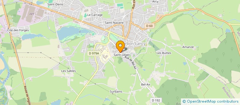 localisation de l'entreprise MONSIEUR MANOEL CASTRO NETO à BOURBON-LANCY