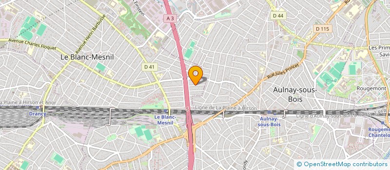 localisation de l'entreprise MONSIEUR MANOEL CONSTANCIO DA SILVA FILHO à LE BLANC-MESNIL