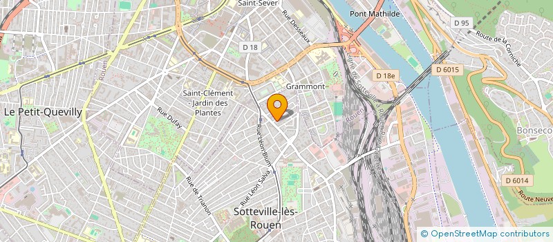 localisation de l'entreprise MONSIEUR MANOEL DA PONTE  SOTTEVILLE-LES-ROUEN