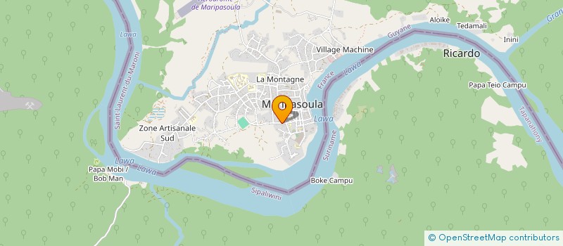 localisation de l'entreprise MONSIEUR MANOEL DA SILVA à MARIPASOULA