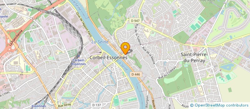 localisation de l'entreprise MONSIEUR MANOEL MILFORT à CORBEIL-ESSONNES