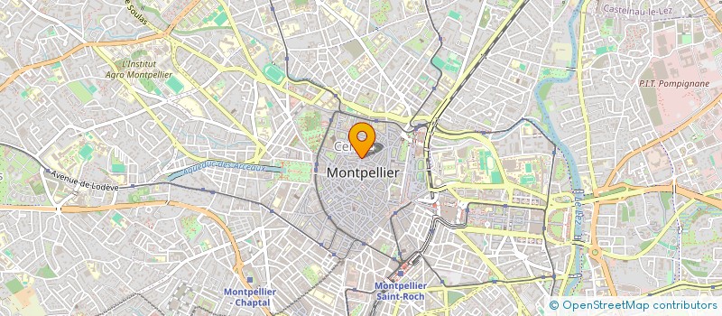 localisation de l'entreprise MONSIEUR MANOEL RENARD à MONTPELLIER