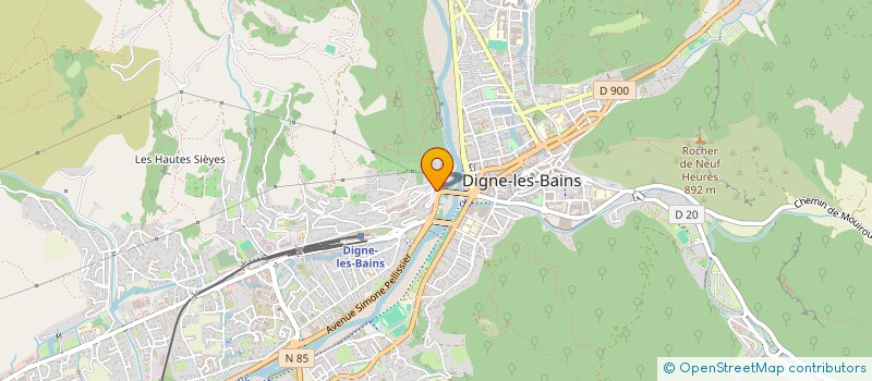 localisation de l'entreprise MONSIEUR MANOJ BARTHWAL à DIGNE-LES-BAINS
