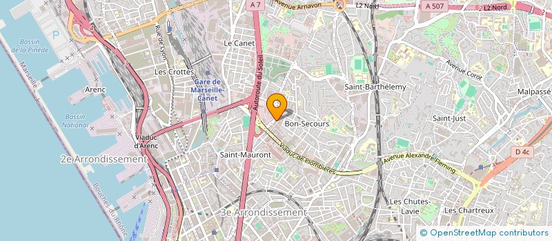 localisation de l'entreprise MONSIEUR MANOJ KUMAR à MARSEILLE