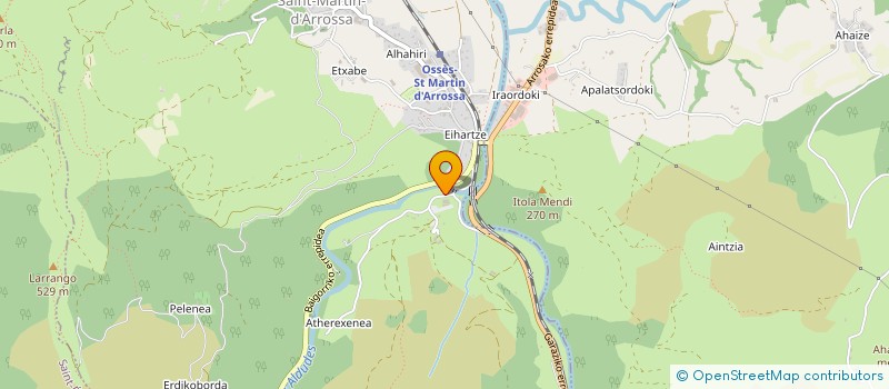 localisation de l'entreprise MONSIEUR MANOLITO CHEDHOMME  SAINT-MARTIN-D'ARROSSA