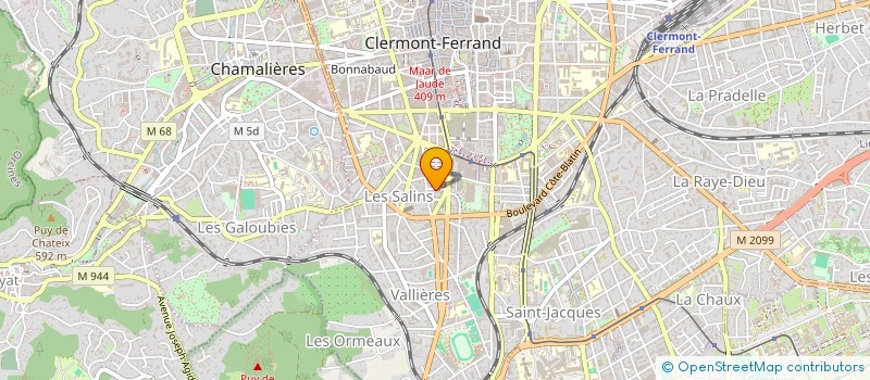 localisation de l'entreprise MONSIEUR MANOLO DOREL  CLERMONT-FERRAND