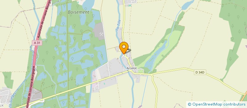 localisation de l'entreprise MONSIEUR MANOLO GOBERT  ARCEAU