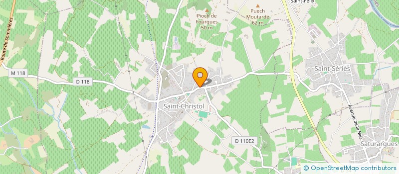 localisation de l'entreprise MONSIEUR MANON POUZANCRE  ENTRE-VIGNES