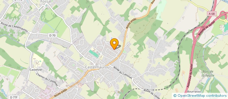 localisation de l'entreprise MONSIEUR MANON RAZEL  CASTELMAUROU