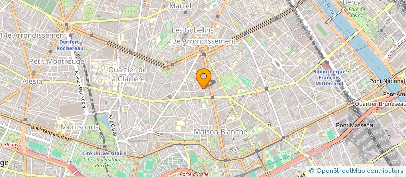 localisation de l'entreprise MONSIEUR MANOU OUMAKLOUF à PARIS