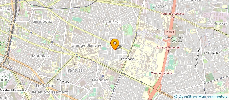 localisation de l'entreprise MONSIEUR MANOUG GAZARIAN  LYON