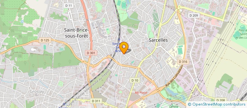 localisation de l'entreprise MONSIEUR MANOUKIAN HADJI à SARCELLES