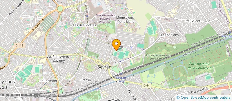 localisation de l'entreprise MONSIEUR MANPREET SINGH à SEVRAN