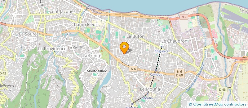 localisation de l'entreprise MONSIEUR MANSOIB MOHAMED à SAINT-DENIS