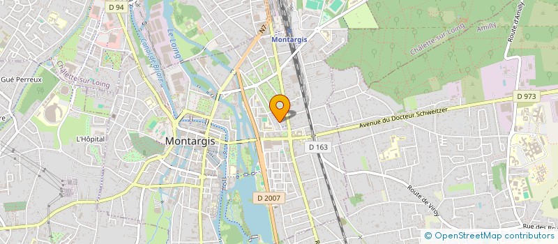 localisation de l'entreprise MONSIEUR MANSOOR AHMADI  MONTARGIS