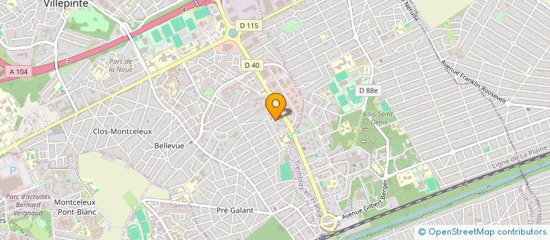 localisation de l'entreprise MONSIEUR MANSOOR GHULAM à VILLEPINTE