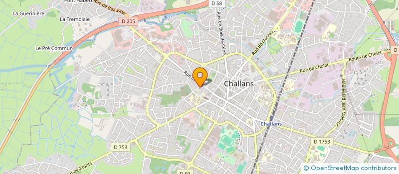 localisation de l'entreprise MONSIEUR MANSOOR KHAN à CHALLANS