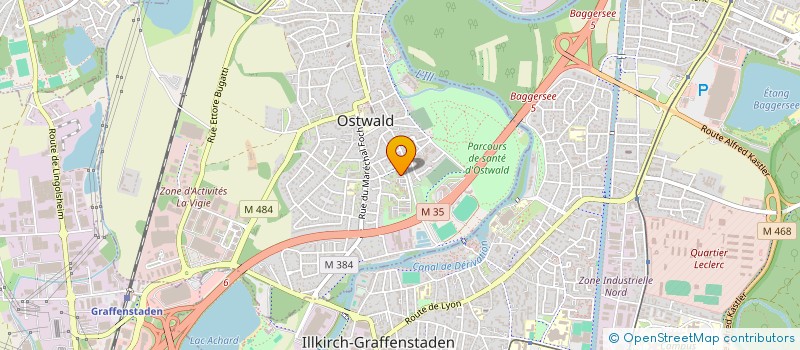 localisation de l'entreprise MONSIEUR MANSOOR RASOOLI  OSTWALD