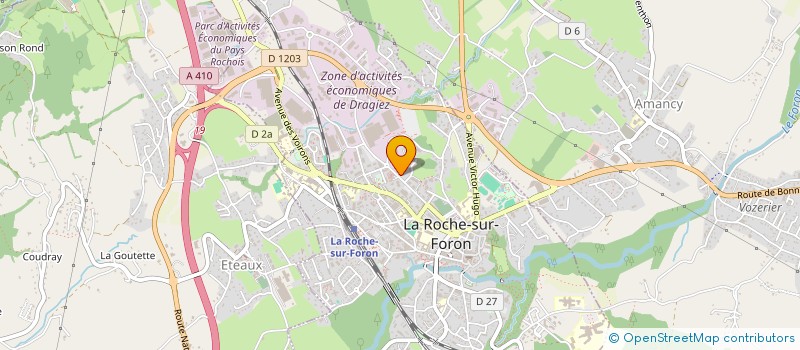 localisation de l'entreprise MONSIEUR MANSOOR SULTANI  LA ROCHE-SUR-FORON