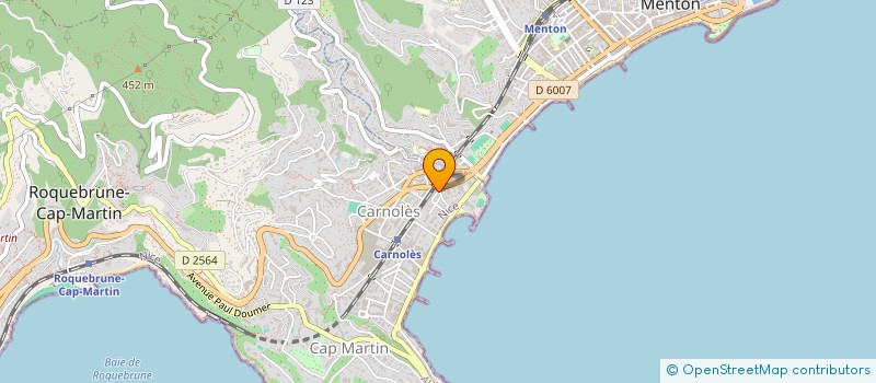 localisation de l'entreprise MONSIEUR MANSOUR ARSAN à ROQUEBRUNE-CAP-MARTIN