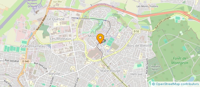 localisation de l'entreprise MONSIEUR MANSOUR BA à LE HAVRE