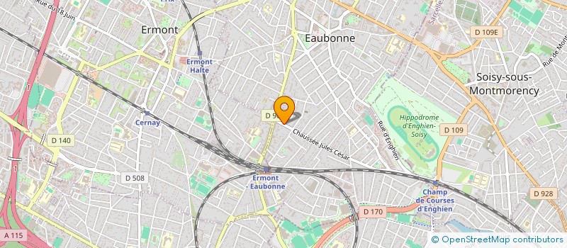 localisation de l'entreprise MONSIEUR MANSOUR BAH à EAUBONNE