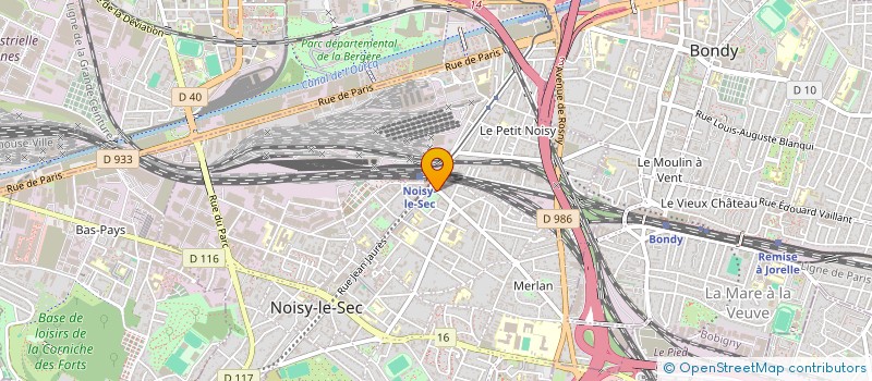 localisation de l'entreprise MONSIEUR MANSOUR BEN YOUNES à NOISY-LE-SEC