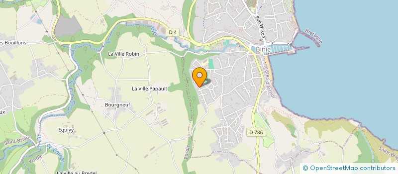 localisation de l'entreprise MONSIEUR MANSOUR BOUAZIZ  BINIC-ETABLES-SUR-MER