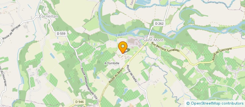 localisation de l'entreprise MONSIEUR MANSOUR BOUCHNIBA  SAINT-MONT