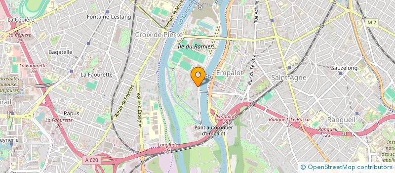 localisation de l'entreprise MONSIEUR MANSOUR BOURGA à TOULOUSE