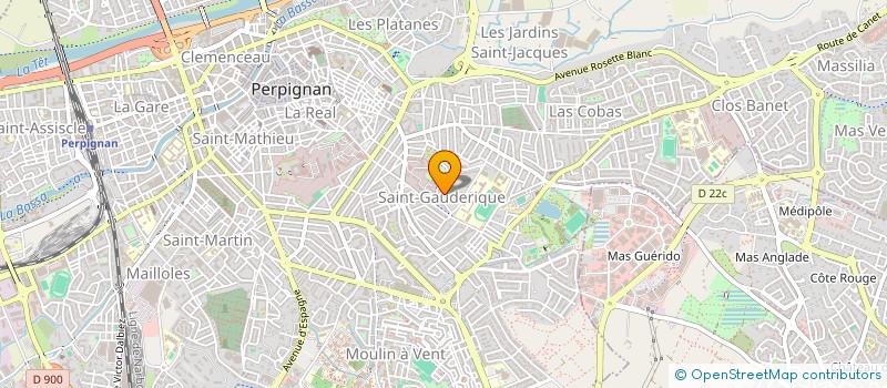 localisation de l'entreprise MONSIEUR MANSOUR FERLOUL  PERPIGNAN