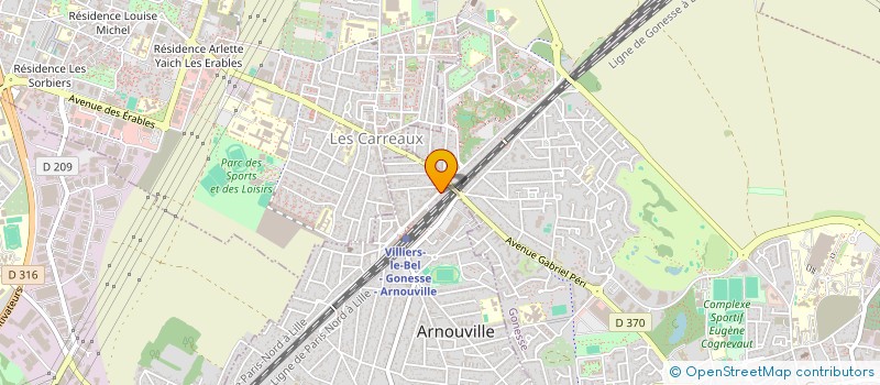 localisation de l'entreprise MONSIEUR MANSOUR ICHALLAL  ARNOUVILLE