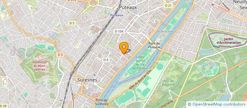 localisation de l'entreprise MONSIEUR MANSOUR ISSAOUI  PUTEAUX