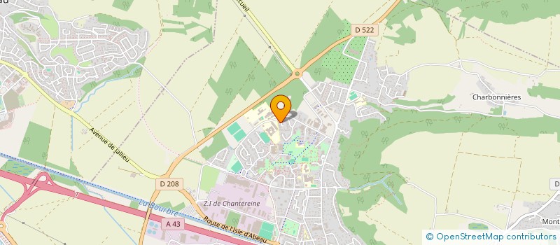 localisation de l'entreprise MONSIEUR MANSOUR KADDED à BOURGOIN-JALLIEU