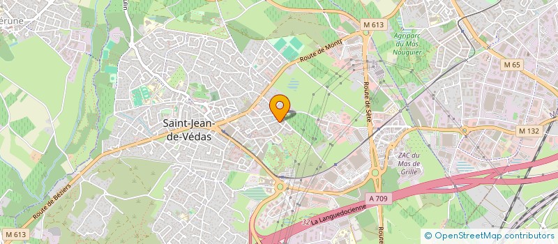 localisation de l'entreprise MONSIEUR MANSOUR KADDOURI  SAINT-JEAN-DE-VEDAS