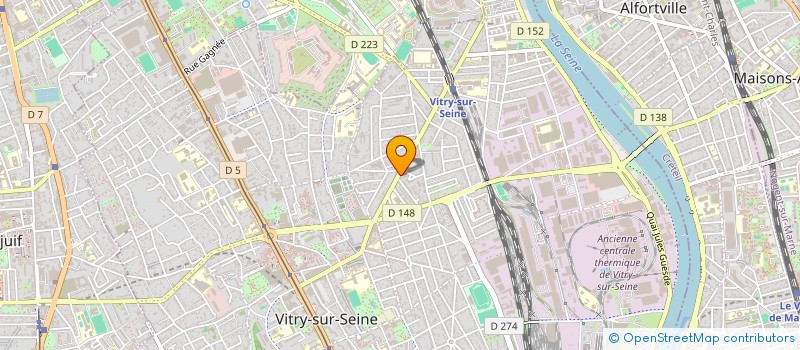 localisation de l'entreprise MONSIEUR MANSOUR LABOUDI  VITRY-SUR-SEINE