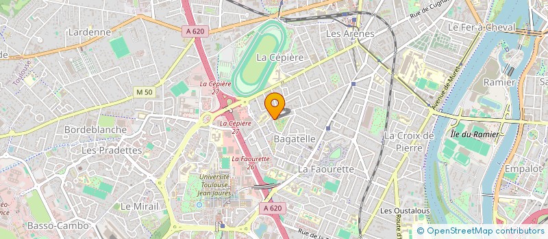 localisation de l'entreprise MONSIEUR MANSOUR LARBI à TOULOUSE
