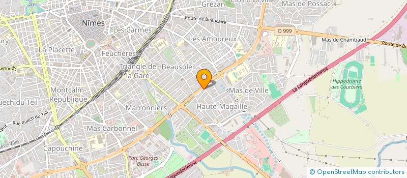 localisation de l'entreprise MONSIEUR MANSOUR MAHAMAT TOGOT  NIMES