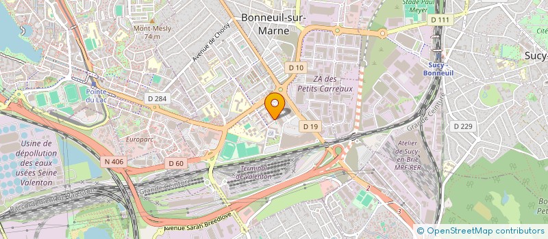 localisation de l'entreprise MONSIEUR MANSOUR MELLAH à BONNEUIL-SUR-MARNE