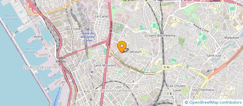 localisation de l'entreprise MONSIEUR MANSOUR MOUFFOK à MARSEILLE