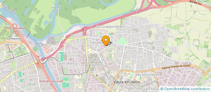 localisation de l'entreprise MONSIEUR MANSOUR MOUSSA  VAULX-EN-VELIN